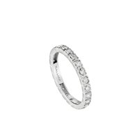 Anello Salvini Donna Verette Intere Salv in Oro bianco Diamante 0.35 Ct 20082832-14 - 20082832-14